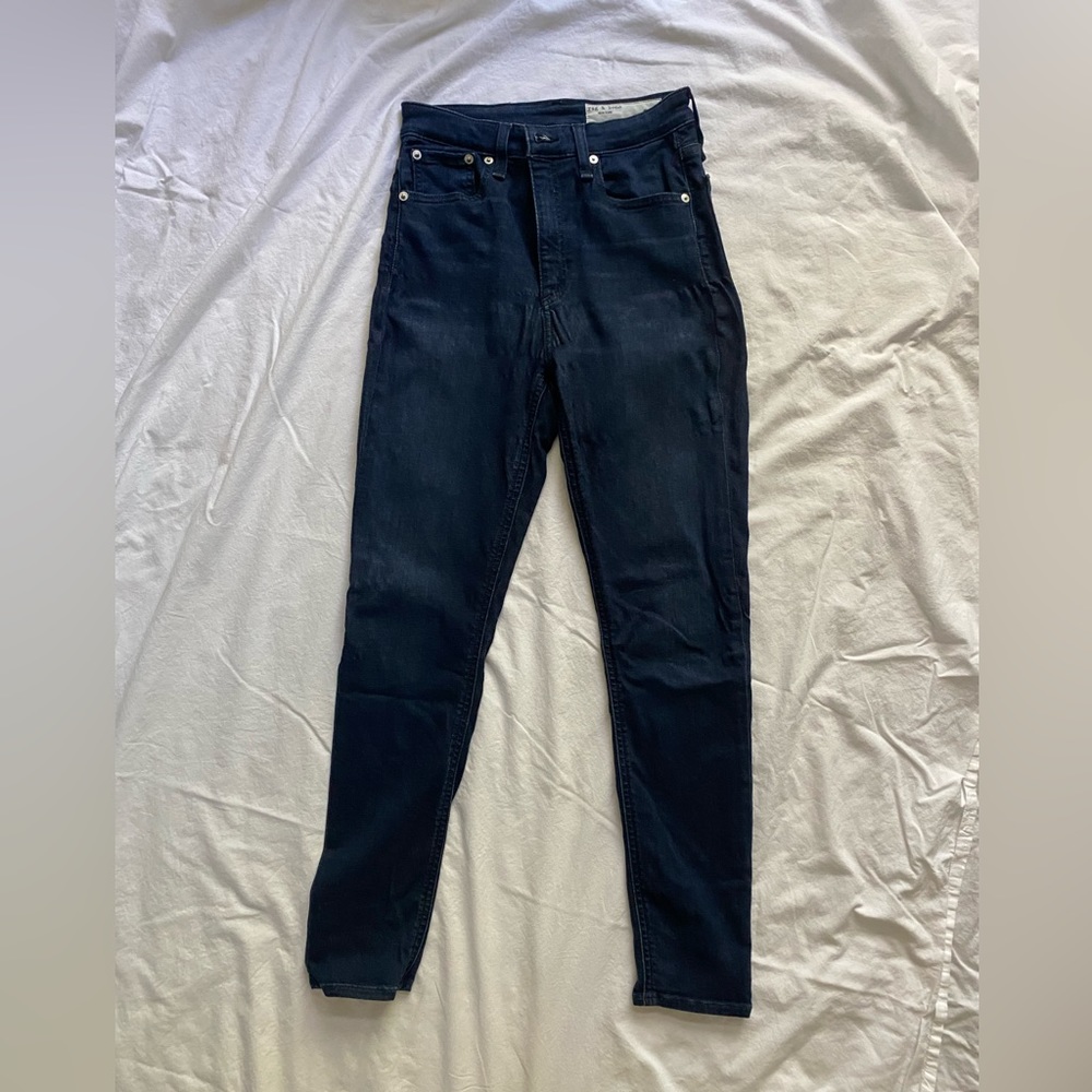 Rag and bone size 25. Skinny jeggings. Comfort stretch.